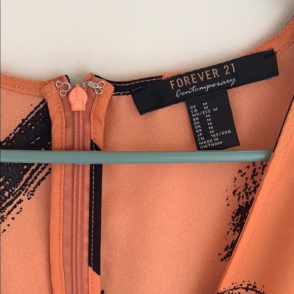 Forever 21 burnt orange mini dress - Picture 3 of 6